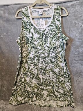 NWT Cabi Paradise Cover Up Tropical Print #5994 XL